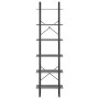 Regal aus massivem grauem Kiefernholz, 60 x 30 x 210 cm von vidaXL, Bücherregale und Regale - Ref: Foro24-806524, Preis: 72,4...