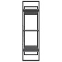 3-tier solid gray pine wood shelf 100x30x105 cm by vidaXL, Bookcases and shelves - Ref: Foro24-806554, Price: 47,86 €, Discou...
