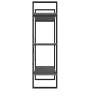 3-tier solid gray pine wood shelf 100x30x105 cm by vidaXL, Bookcases and shelves - Ref: Foro24-806554, Price: 47,86 €, Discou...