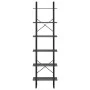 Gray plywood bookshelf 60x30x210 cm by vidaXL, Bookcases and shelves - Ref: Foro24-806519, Price: 89,00 €, Discount: %