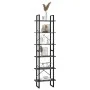 Gray plywood bookshelf 60x30x210 cm by vidaXL, Bookcases and shelves - Ref: Foro24-806519, Price: 89,00 €, Discount: %