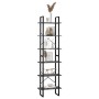 Regal aus grauem Sperrholz 60x30x210 cm von vidaXL, Bücherregale und Regale - Ref: Foro24-806519, Preis: 90,02 €, Rabatt: %