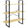 Solid pine wood 3-level shelf 100x30x105 cm by vidaXL, Bookcases and shelves - Ref: Foro24-806552, Price: 54,21 €, Discount: %