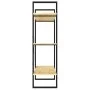 Solid pine wood 3-level shelf 100x30x105 cm by vidaXL, Bookcases and shelves - Ref: Foro24-806552, Price: 54,21 €, Discount: %