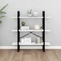 White plywood shelf 100x30x105 cm by vidaXL, Bookcases and shelves - Ref: Foro24-806547, Price: 41,15 €, Discount: %