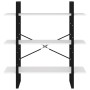 White plywood shelf 100x30x105 cm by vidaXL, Bookcases and shelves - Ref: Foro24-806547, Price: 41,15 €, Discount: %