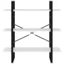 White plywood shelf 100x30x105 cm by vidaXL, Bookcases and shelves - Ref: Foro24-806547, Price: 41,15 €, Discount: %