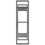 Concrete gray plywood shelf 100x30x105 cm by vidaXL, Bookcases and shelves - Ref: Foro24-806551, Price: 56,60 €, Discount: %