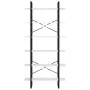 Hochschrank aus massivem weißem Kiefernholz 100x30x210 cm von vidaXL, Bücherregale und Regale - Ref: Foro24-806563, Preis: 99...
