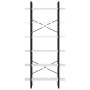 Hochschrank aus massivem weißem Kiefernholz 100x30x210 cm von vidaXL, Bücherregale und Regale - Ref: Foro24-806563, Preis: 10...