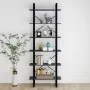 Tall solid pine wood wardrobe in gray, 80x30x210 cm by vidaXL, Bookcases and shelves - Ref: Foro24-806544, Price: 79,30 €, Di...