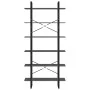 High cabinet solid gray pine wood 100x30x210 cm by vidaXL, Bookcases and shelves - Ref: Foro24-806564, Price: 94,33 €, Discou...