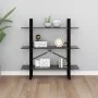 Graues Sperrholzregal 100x30x105 cm von vidaXL, Bücherregale und Regale - Ref: Foro24-806549, Preis: 40,78 €, Rabatt: %