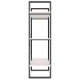 3-stufiges Regal aus massivem Weißkiefernholz, 100 x 30 x 105 cm von vidaXL, Bücherregale und Regale - Ref: Foro24-806553, Pr...