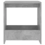 Mesa auxiliar de madera contrachapada gris hormigón 50x26x50 cm de vidaXL, Mesas auxiliares - Ref: Foro24-806691, Precio: 26,...