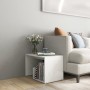 Mesa auxiliar de madera contrachapada blanco 59x36x38 cm de vidaXL, Mesas auxiliares - Ref: Foro24-806696, Precio: 28,94 €, D...