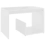 White plywood side table 59x36x38 cm by vidaXL, Side tables - Ref: Foro24-806696, Price: 29,86 €, Discount: %