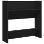 Wall shoe racks 4 pcs black plywood 60x18x60 cm by vidaXL, Shoe racks and shoe organizers - Ref: Foro24-806719, Price: 61,19 ...