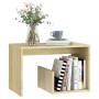 Beistelltisch aus Sonoma-Eichensperrholz, 59 x 36 x 38 cm von vidaXL, Seitentische - Ref: Foro24-806699, Preis: 27,56 €, Raba...