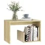 Sonoma oak plywood side table 59x36x38 cm by vidaXL, Side tables - Ref: Foro24-806699, Price: 27,20 €, Discount: %