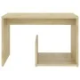 Sonoma oak plywood side table 59x36x38 cm by vidaXL, Side tables - Ref: Foro24-806699, Price: 27,20 €, Discount: %