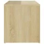 Sonoma oak plywood side table 59x36x38 cm by vidaXL, Side tables - Ref: Foro24-806699, Price: 27,20 €, Discount: %
