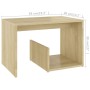 Beistelltisch aus Sonoma-Eichensperrholz, 59 x 36 x 38 cm von vidaXL, Seitentische - Ref: Foro24-806699, Preis: 27,56 €, Raba...