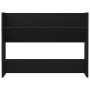 Zapatero de pared madera contrachapada negro 80x18x60 cm de vidaXL, Zapateros y organizadores de calzado - Ref: Foro24-806743...
