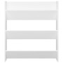 Weißes Wandschuhregal aus Sperrholz, 80 x 18 x 90 cm von vidaXL, Schuhregale und Schuhorganisatoren - Ref: Foro24-806777, Pre...
