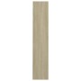 Sonoma oak plywood wall shoe rack 80x18x90 cm by vidaXL, Shoe racks and shoe organizers - Ref: Foro24-806783, Price: 40,09 €,...