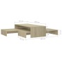 Mesa centro apilable contrachapada roble Sonoma 100x100x26,5 cm de vidaXL, Mesas de centro - Ref: Foro24-806798, Precio: 49,7...