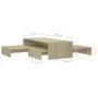 Stackable oak Sonoma plywood coffee table 100x100x26.5 cm by vidaXL, Coffee table - Ref: Foro24-806798, Price: 49,28 €, Disco...