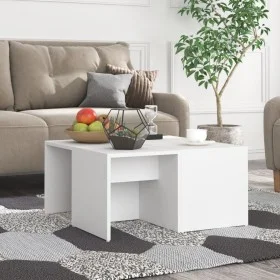 Couchtische 4 Stück weißes Sperrholz 33x33x33 cm von vidaXL, Couchtisch - Ref: Foro24-806813, Preis: 48,02 €, Rabatt: %