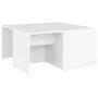 Couchtische 4 Stück weißes Sperrholz 33x33x33 cm von vidaXL, Couchtisch - Ref: Foro24-806813, Preis: 48,02 €, Rabatt: %