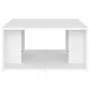 Mesas de centro 4 pzas madera contrachapada blanco 33x33x33 cm de vidaXL, Mesas de centro - Ref: Foro24-806813, Precio: 47,94...