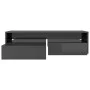 Set de mesas de centro apilables gris brillo 100x100x26,5 cm de vidaXL, Mesas de centro - Ref: Foro24-806803, Precio: 51,03 €...