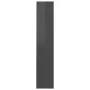 Wall shoe racks 2 pcs glossy gray plywood 60x18x90 cm by vidaXL, Shoe racks and shoe organizers - Ref: Foro24-806776, Price: ...