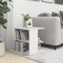 Weißer Beistelltisch aus Sperrholz, 45 x 45 x 48 cm von vidaXL, Seitentische - Ref: Foro24-806804, Preis: 31,94 €, Rabatt: %