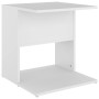 Weißer Beistelltisch aus Sperrholz, 45 x 45 x 48 cm von vidaXL, Seitentische - Ref: Foro24-806804, Preis: 31,94 €, Rabatt: %