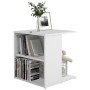 Weißer Beistelltisch aus Sperrholz, 45 x 45 x 48 cm von vidaXL, Seitentische - Ref: Foro24-806804, Preis: 31,94 €, Rabatt: %
