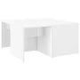 Couchtische 4 Stück glänzend weißes Sperrholz 33x33x33 cm von vidaXL, Couchtisch - Ref: Foro24-806819, Preis: 39,87 €, Rabatt: %