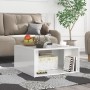 Couchtische 4 Stück glänzend weißes Sperrholz 33x33x33 cm von vidaXL, Couchtisch - Ref: Foro24-806819, Preis: 40,24 €, Rabatt: %