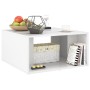Couchtische 4 Stück glänzend weißes Sperrholz 33x33x33 cm von vidaXL, Couchtisch - Ref: Foro24-806819, Preis: 40,24 €, Rabatt: %