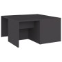 4 Stück Sperrholz graue Couchtische 33x33x33 cm von vidaXL, Couchtisch - Ref: Foro24-806815, Preis: 39,88 €, Rabatt: %