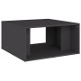 4 Stück Sperrholz graue Couchtische 33x33x33 cm von vidaXL, Couchtisch - Ref: Foro24-806815, Preis: 39,88 €, Rabatt: %