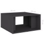 4 Stück Sperrholz graue Couchtische 33x33x33 cm von vidaXL, Couchtisch - Ref: Foro24-806815, Preis: 39,88 €, Rabatt: %