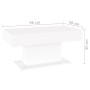 Couchtisch aus weißem Sperrholz, 96 x 50 x 45 cm von vidaXL, Couchtisch - Ref: Foro24-806831, Preis: 75,21 €, Rabatt: %