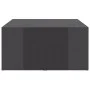 Coffee tables 4 pieces glossy gray plywood 33x33x33 cm by vidaXL, Coffee table - Ref: Foro24-806821, Price: 42,16 €, Discount: %