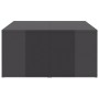 Couchtische 4 Stück glänzend graues Sperrholz 33x33x33 cm von vidaXL, Couchtisch - Ref: Foro24-806821, Preis: 42,58 €, Rabatt: %