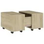 Couchtisch aus Sonoma-Eichensperrholz, 60 x 60 x 38 cm von vidaXL, Couchtisch - Ref: Foro24-806861, Preis: 48,81 €, Rabatt: %